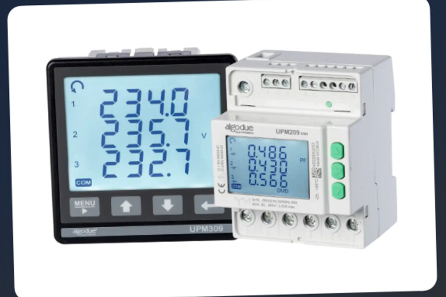 Algodue energy meter detail